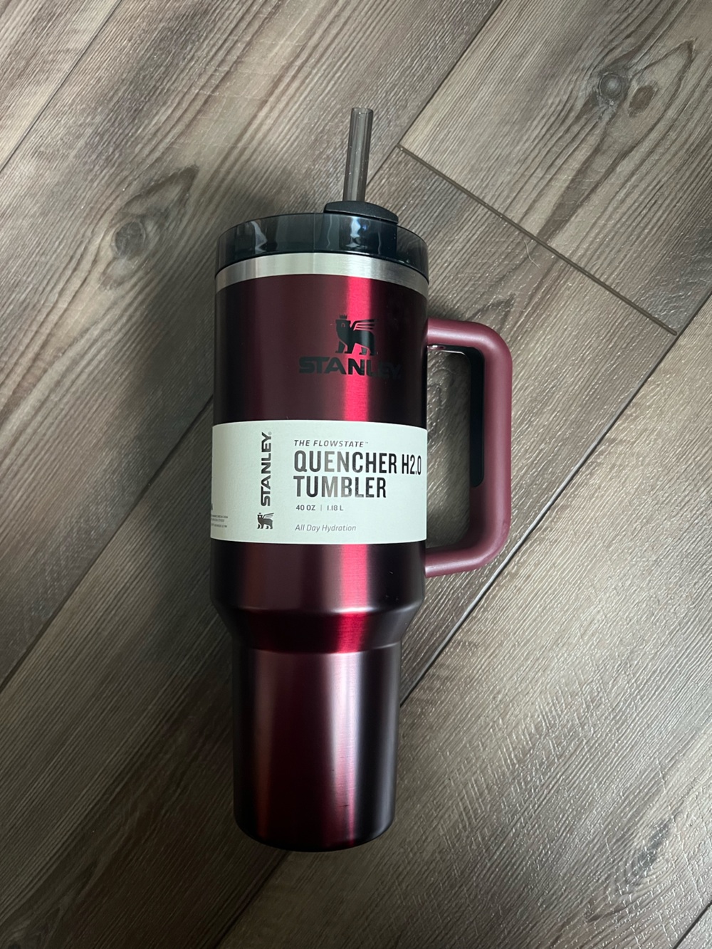 Stanley The Flowstate Quencher H2.O Tumbler - 40 oz., Vacuum Insulated